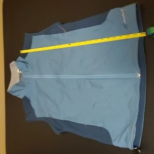 Men's Cloudveil vest - 2 tone blue, Medium